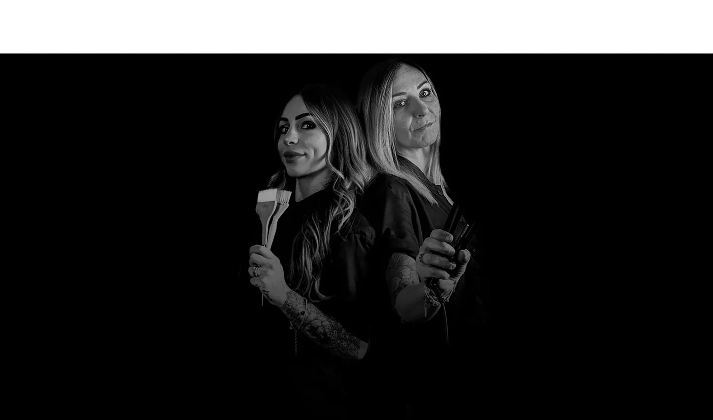 Ramona e Lorena, professioniste IOeTU Parrucchieri