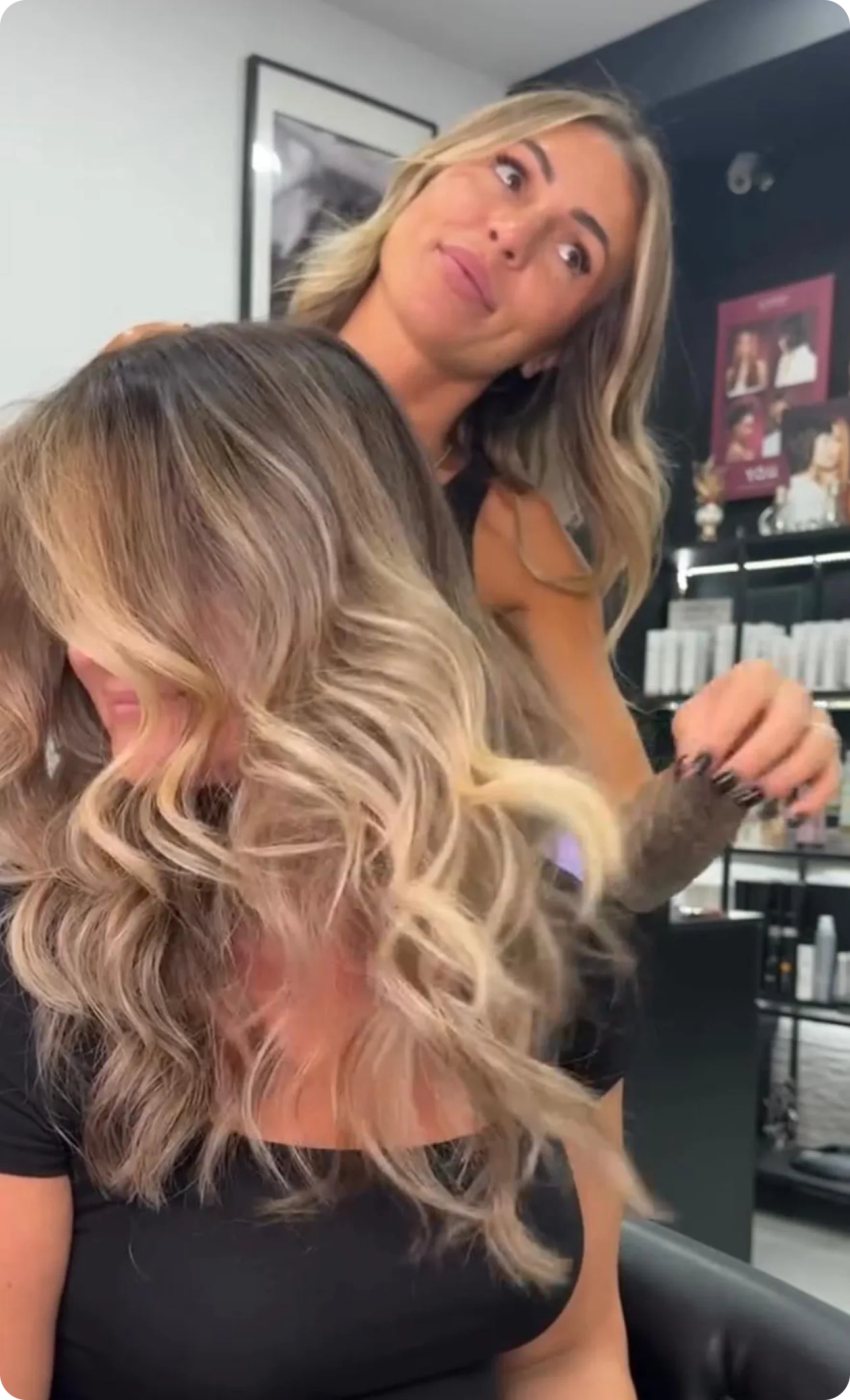 Lavoro colore e balayage IOeTU numero 5